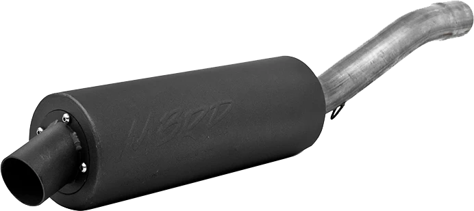 Single Slip On System W/ 4.25" Sport Muffler Blk