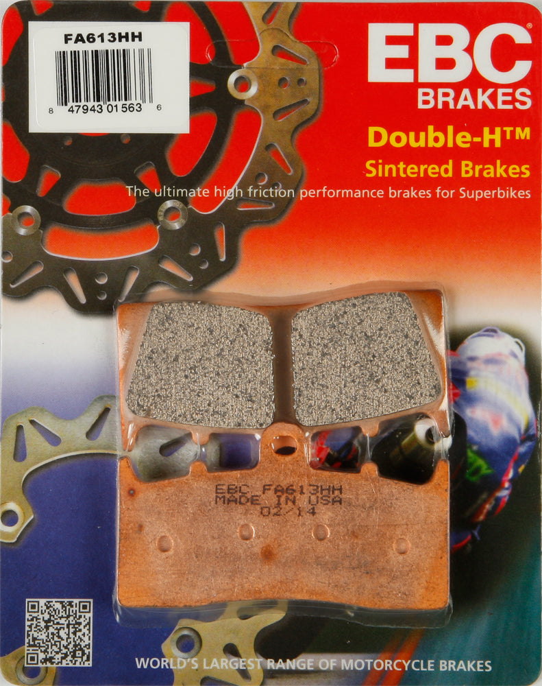 Brake Pads Fa613hh Double H Sintered