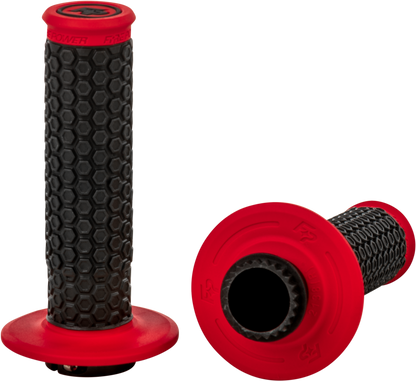 Pilot Mx Lock On Grips Red