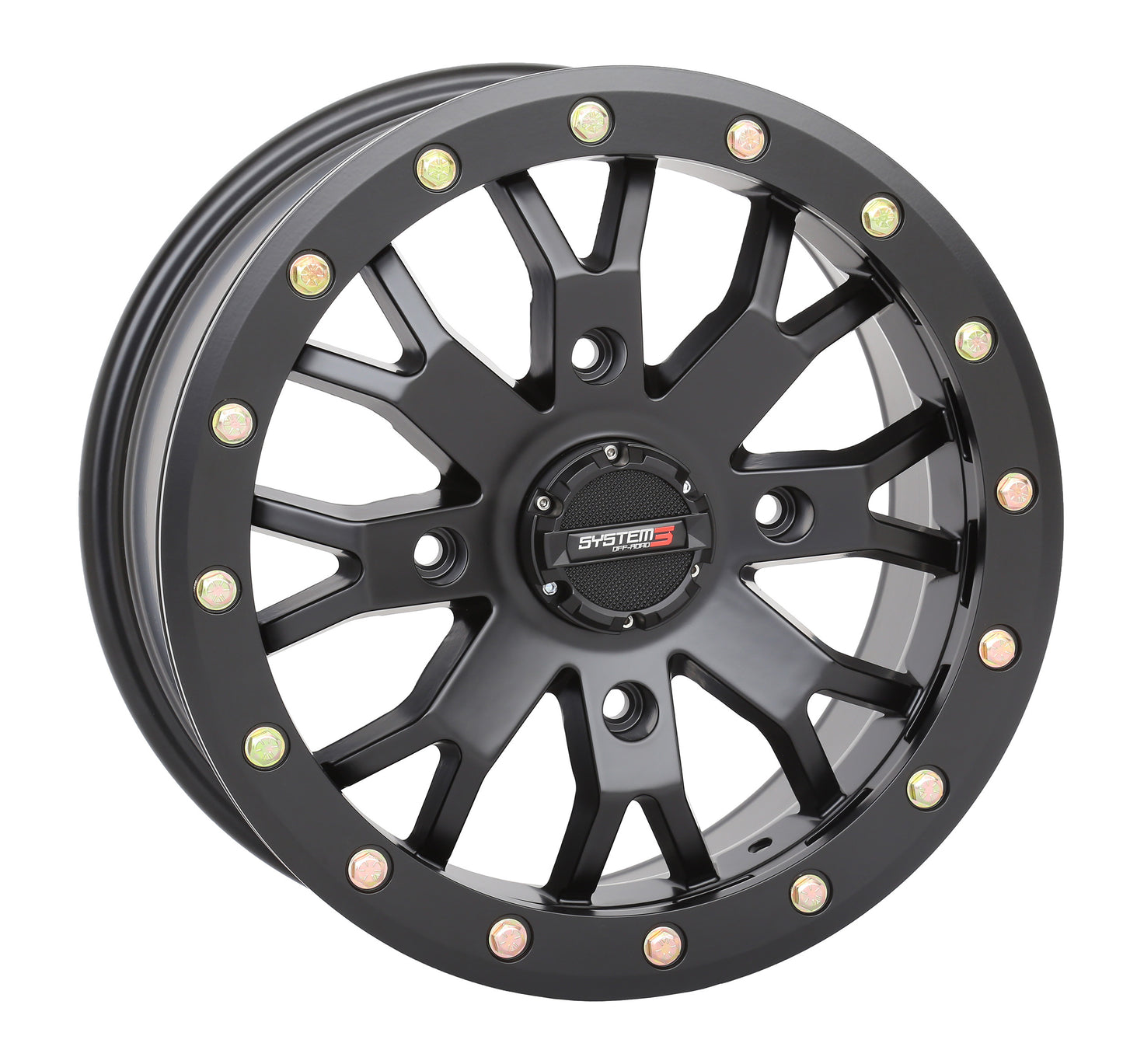 Sb4 Bl Wheel 14x10 5+5 ( 5mm) 4/137 Matte Black