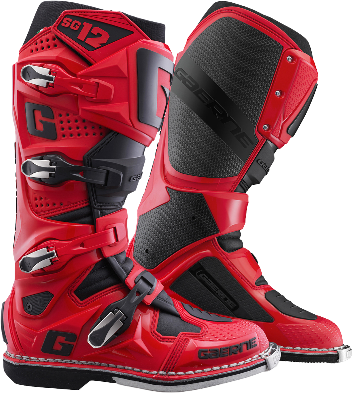 Sg 12 Boots Red/Black 10