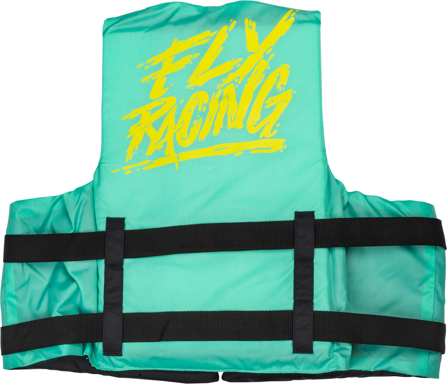 Nylon Flotation Vest Seafoam Green/Yellow 3x