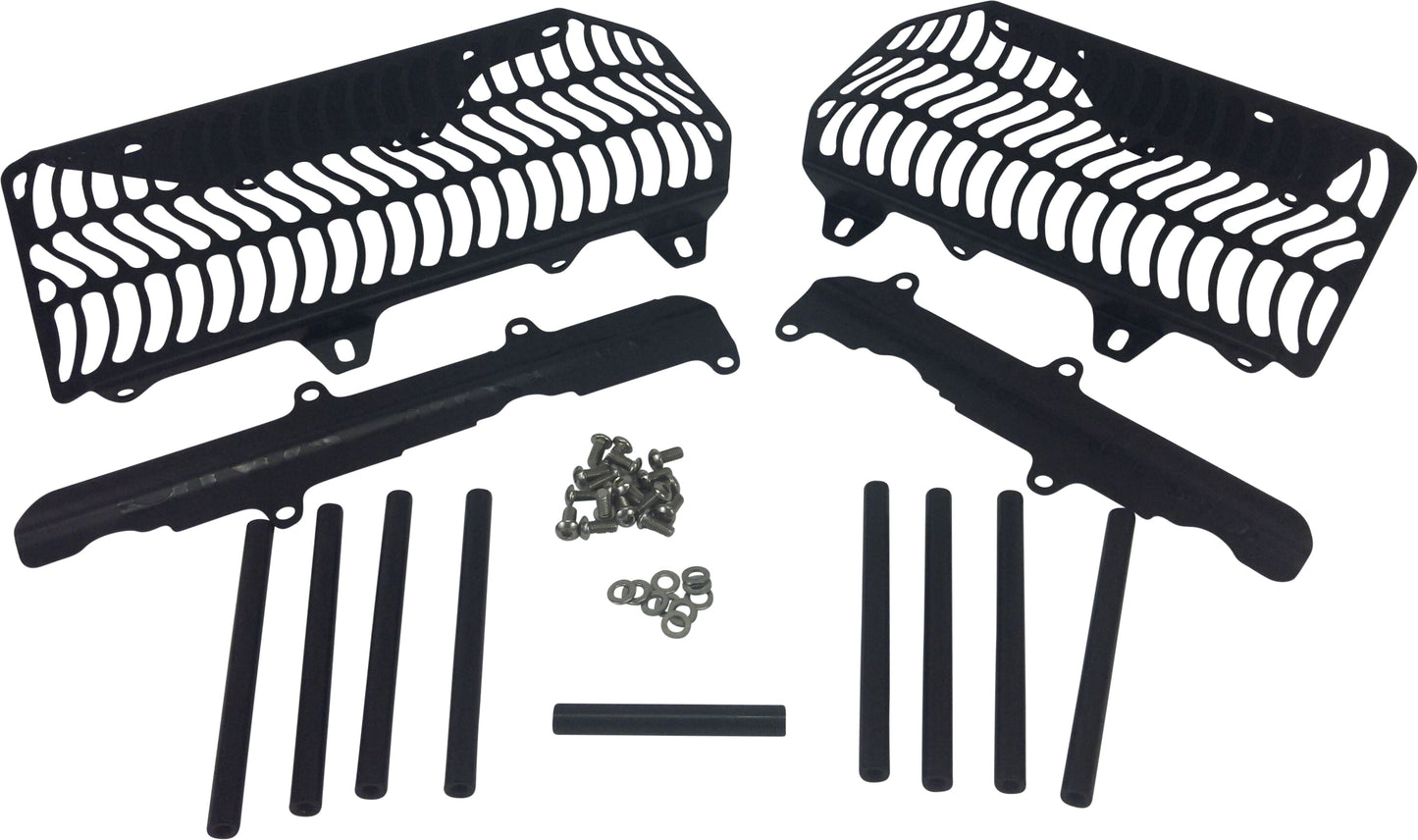 Radiator Guard Kawasaki Black