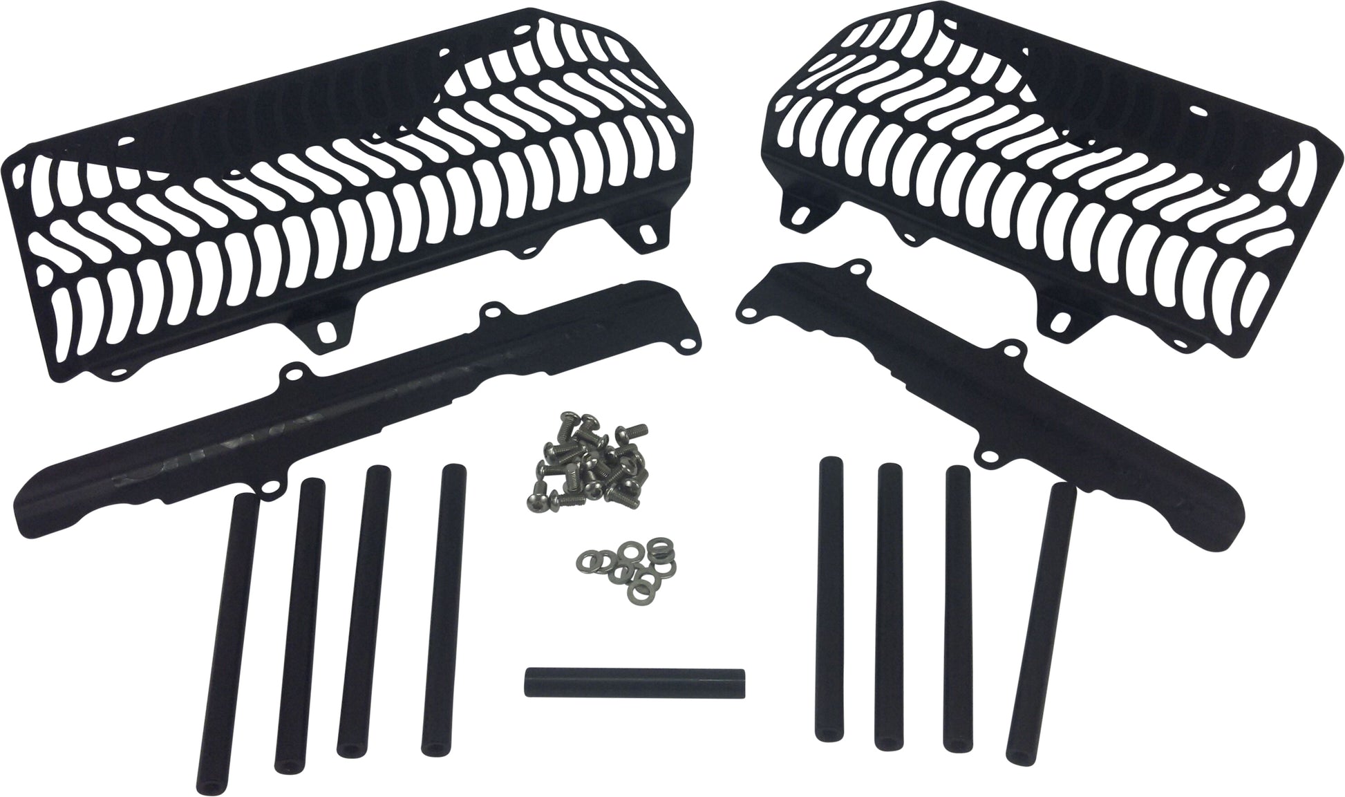 Radiator Guard Kawasaki Black