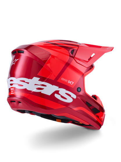 Sm7 Core Helmet Red Glossy Xl