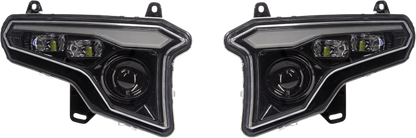 Headlight W/Amber Turn Signals
