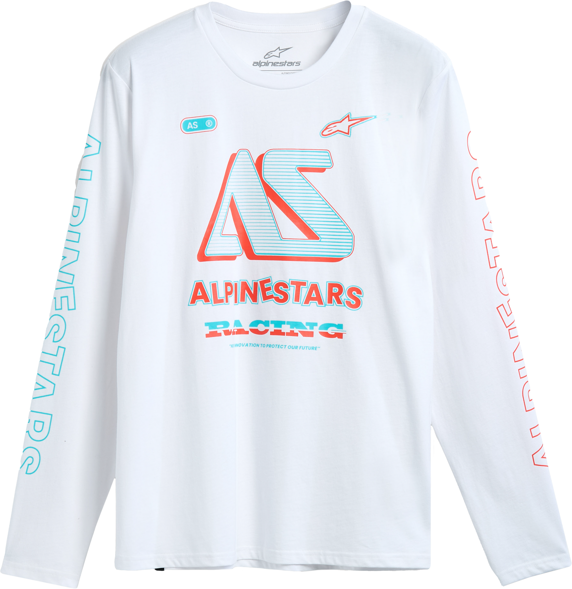 Ayess Ls Csf Tee White Sm