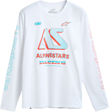 Ayess Ls Csf Tee White Sm