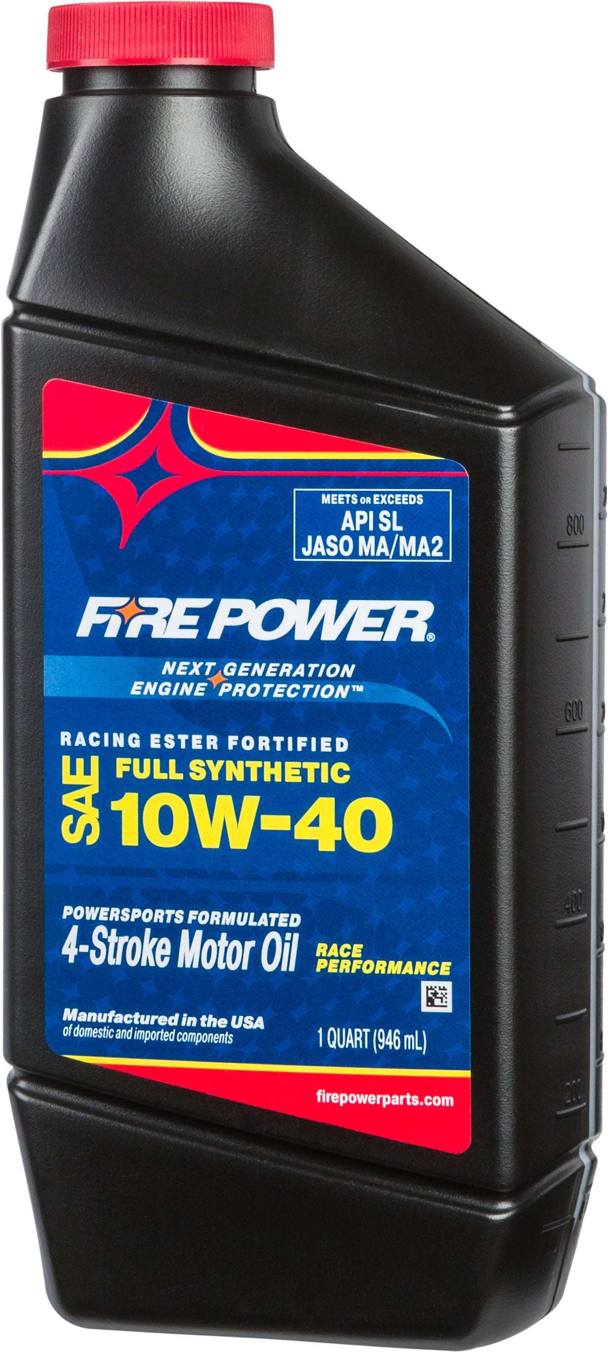 Synthetic Ester Oil 10w40 4t 1 Qt (12/Case  Sold Ea)