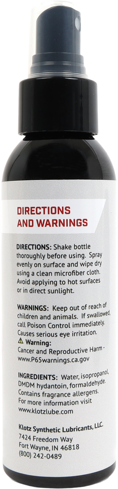 Quick Detailer 4 Oz 20/Case