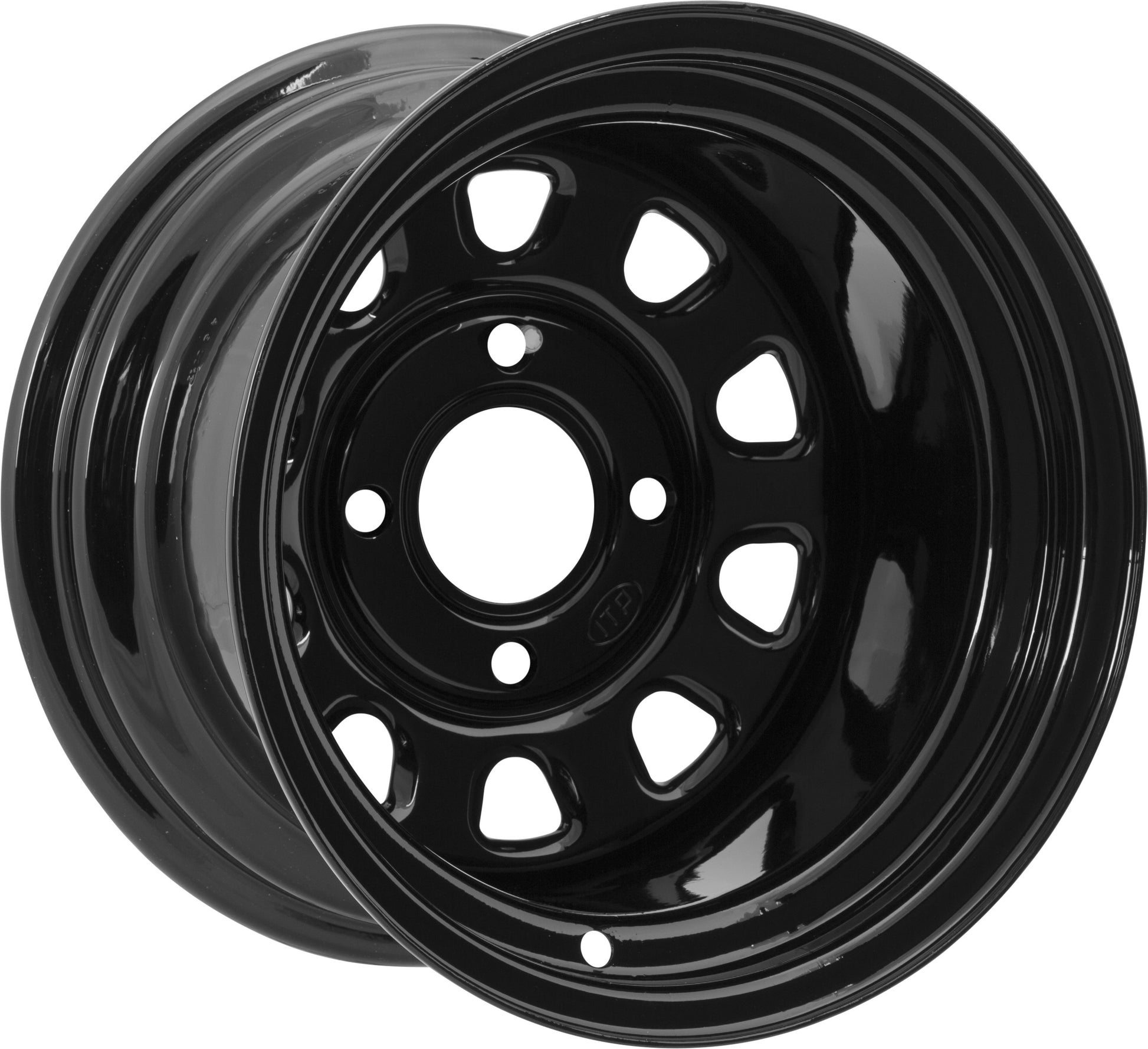 Delta Steel 14x7 4/137 4+3 Blk 12mm