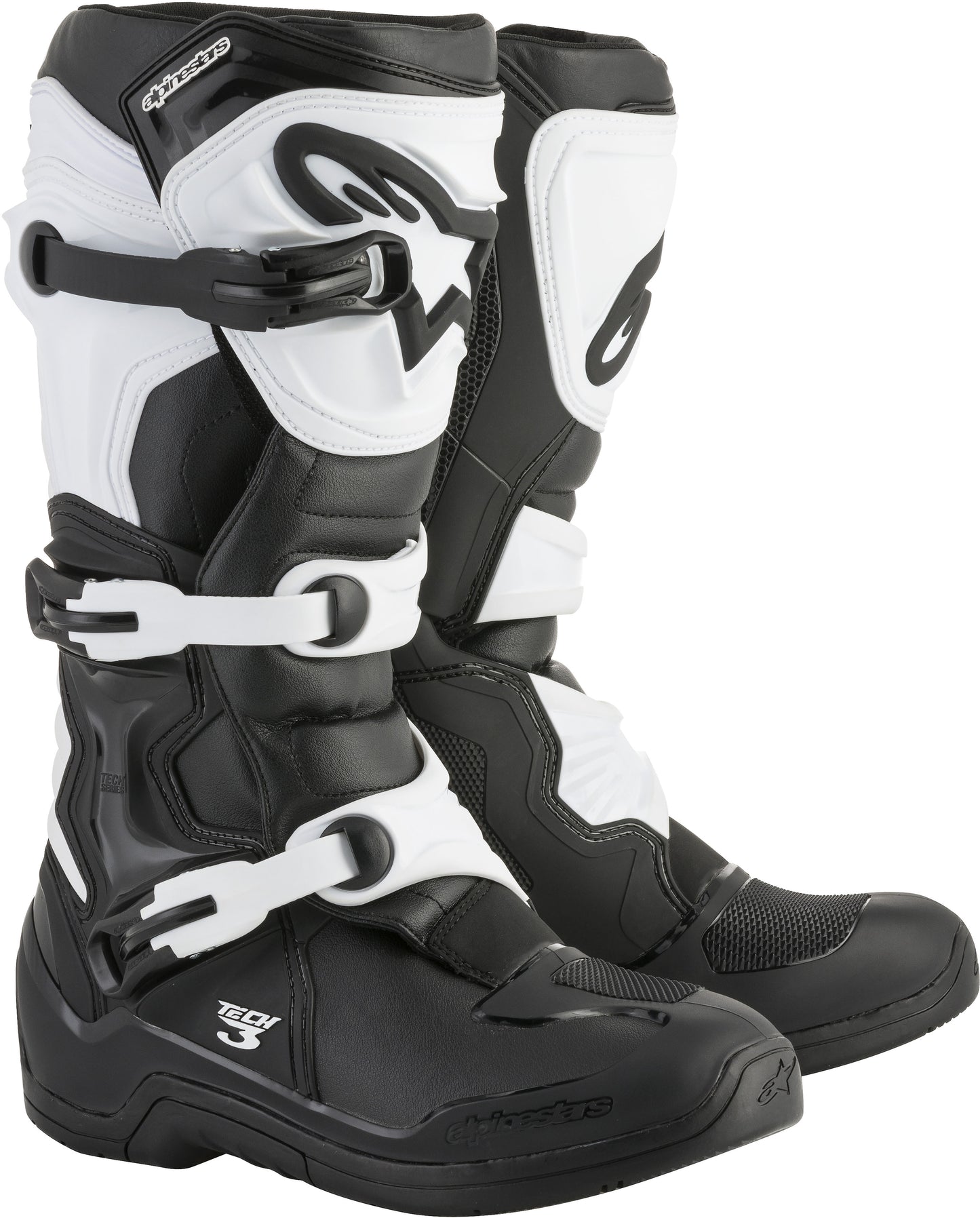 Tech 3 Boots Black/White Sz 08