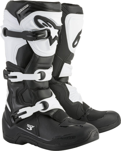 Tech 3 Boots Black/White Sz 13