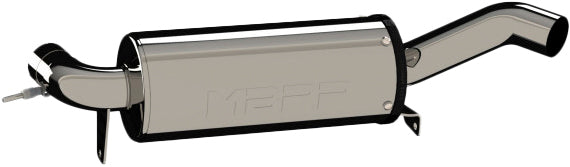 Single Slip On System W/ 5" Performance Muffler Chrome