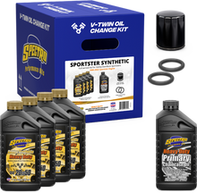 V Twin Full Oil Service Kit Xl Synthetic