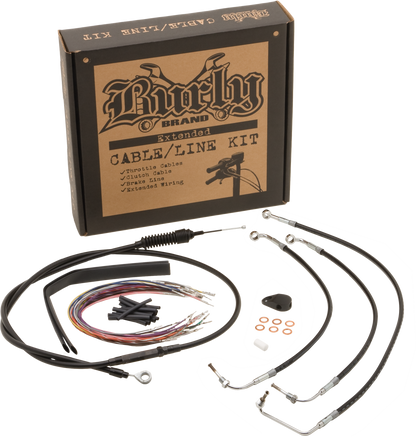 Burly Cntrl Kit 18 19" Ape Stainless W/ Cruise