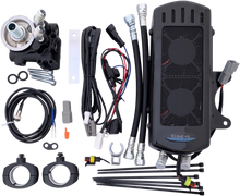 Indian Oil Cooler Side Mount Black