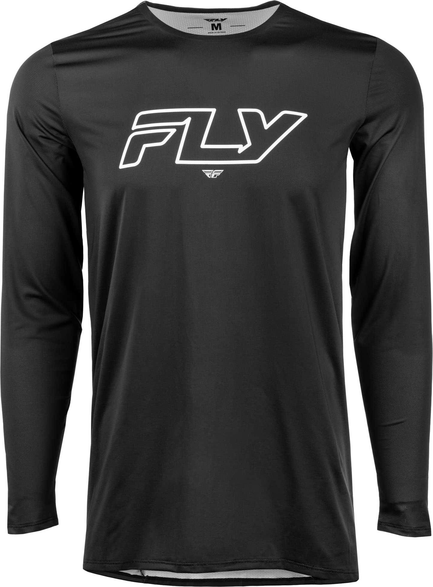 Enduro Long Sleeve Jersey Black/White Sm