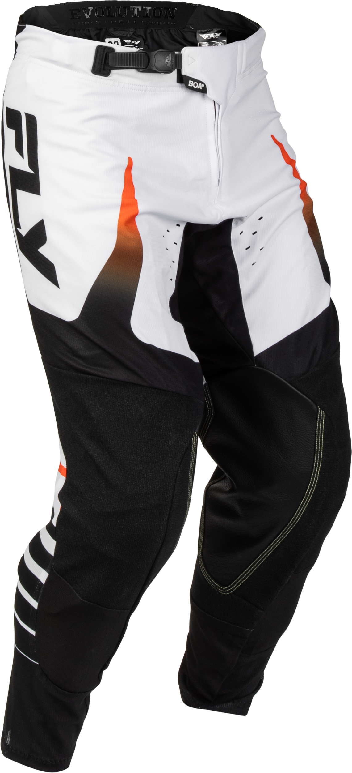 Evolution  Dst Bolt  Pants White/Black/Orange Sz 28