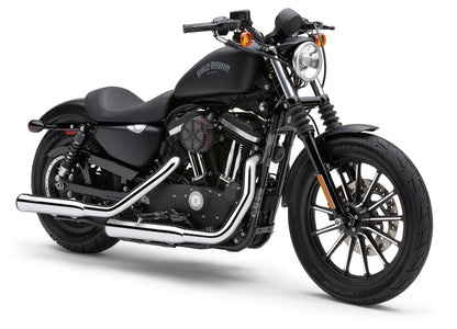 3" Rpt Slip Ons Chrome Sportster 04 13