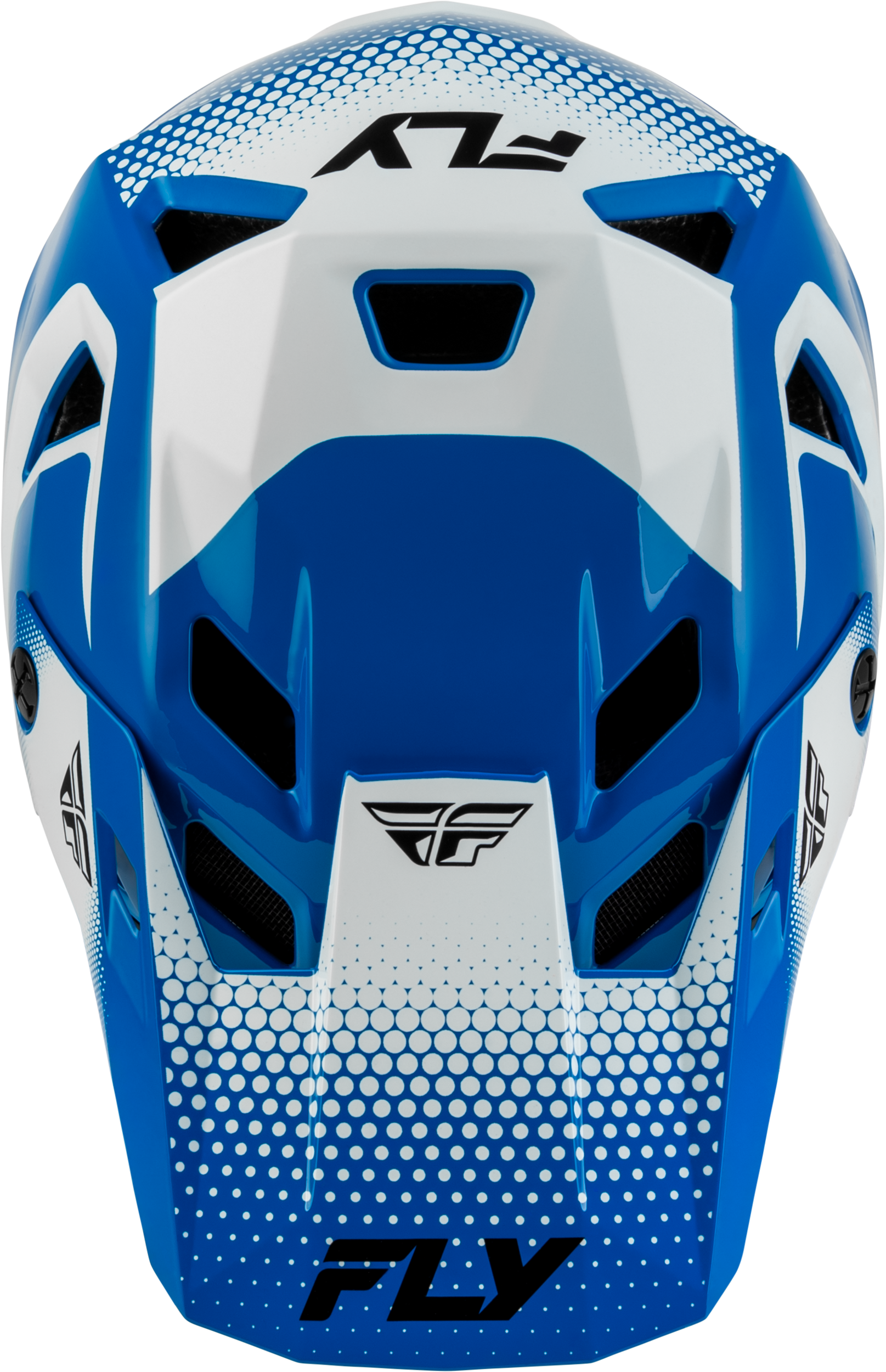 Rayce Sonar Bicycle Helmet Blue/White/Black Lg
