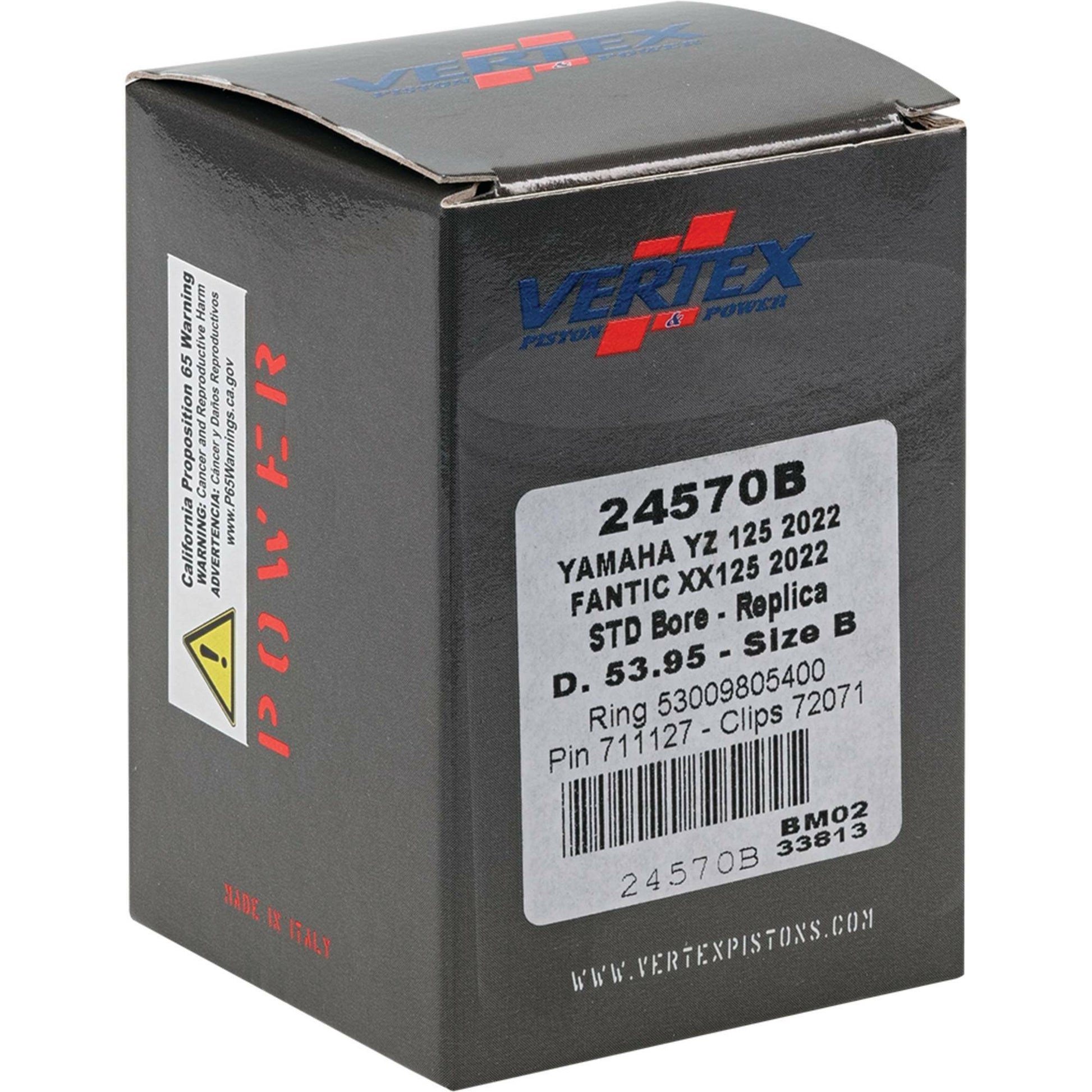 Piston Kit Cast 53.95/Std Yam