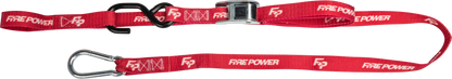 1" Tie Down Soft Tie Red 2/Pk