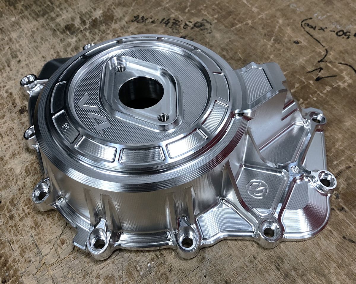 Motocorse Billet Aluminum Alternator Crankcase Cover for the Ducati Streetfighter V4 (2025+)