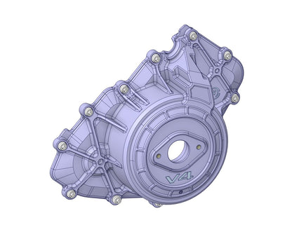 Motocorse Billet Aluminum Alternator Crankcase Cover for the Ducati Panigale V4 (18-24)