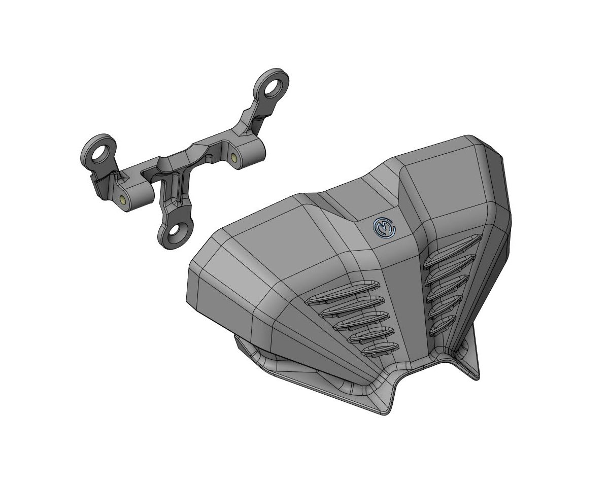 Motocorse Billet Instrument (dash) Cover for Ducati Streetfighter V4 (all)