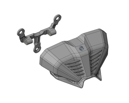 Motocorse Billet Instrument (dash) Cover for Ducati Streetfighter V4 (all)