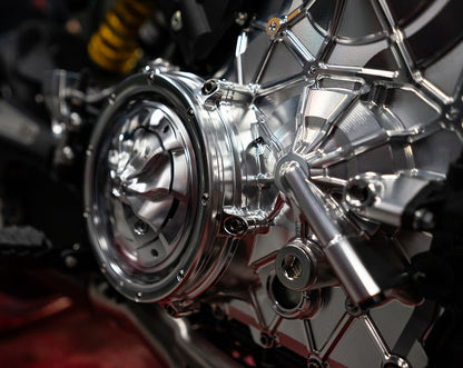 Motocorse Billet Aluminum Clutch Crankcase Cover for the Ducati Multistrada V4