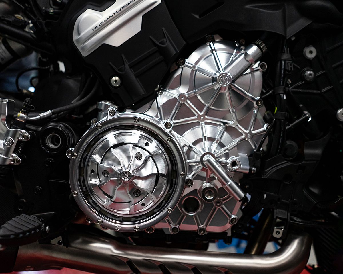 Motocorse Billet Aluminum Clutch Crankcase Cover for the Ducati Diavel V4