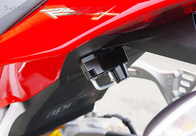 Sato Racing Helmet Lock for Aprilia RSV4 / Tuono V4 R 1000 / 1100 (18-20)
