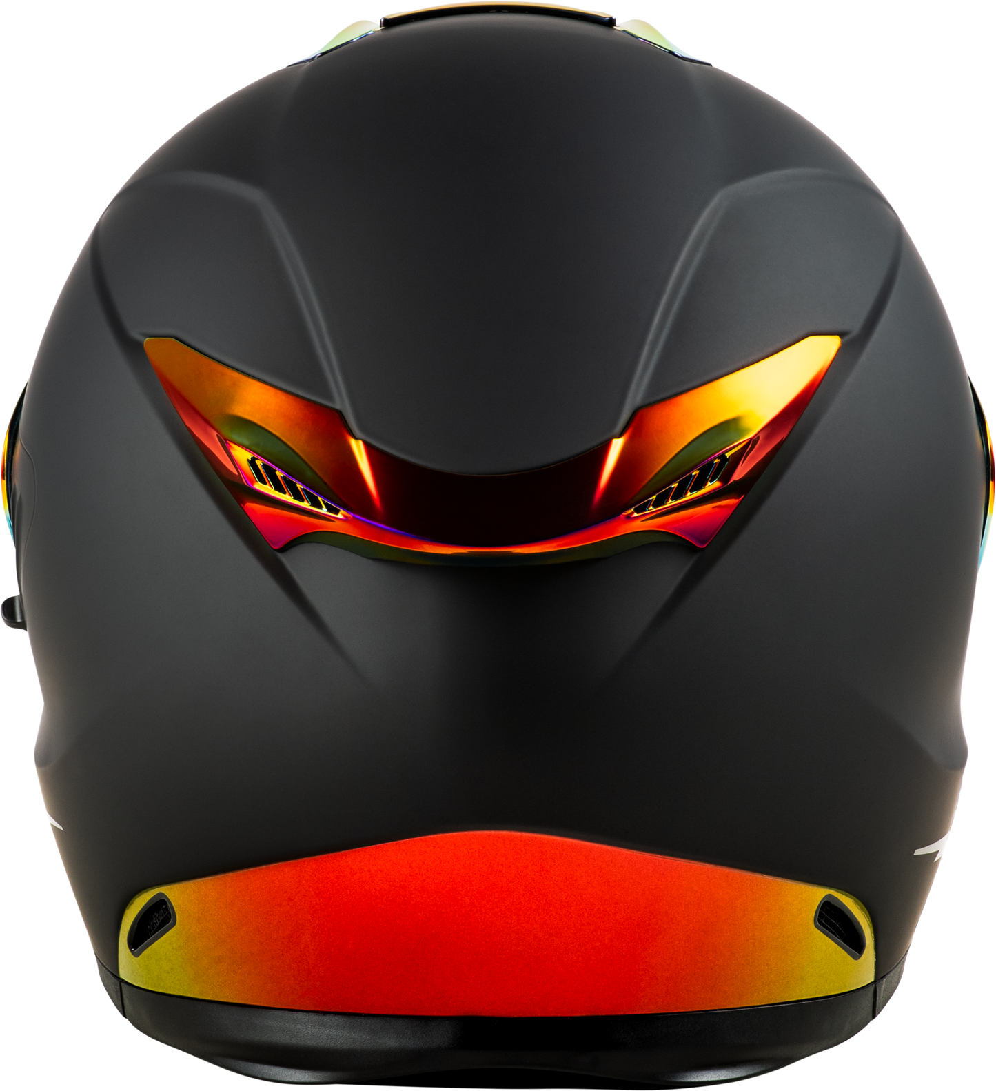 Sentinel Recon Helmet Matte Black/Fire Chrome Lg