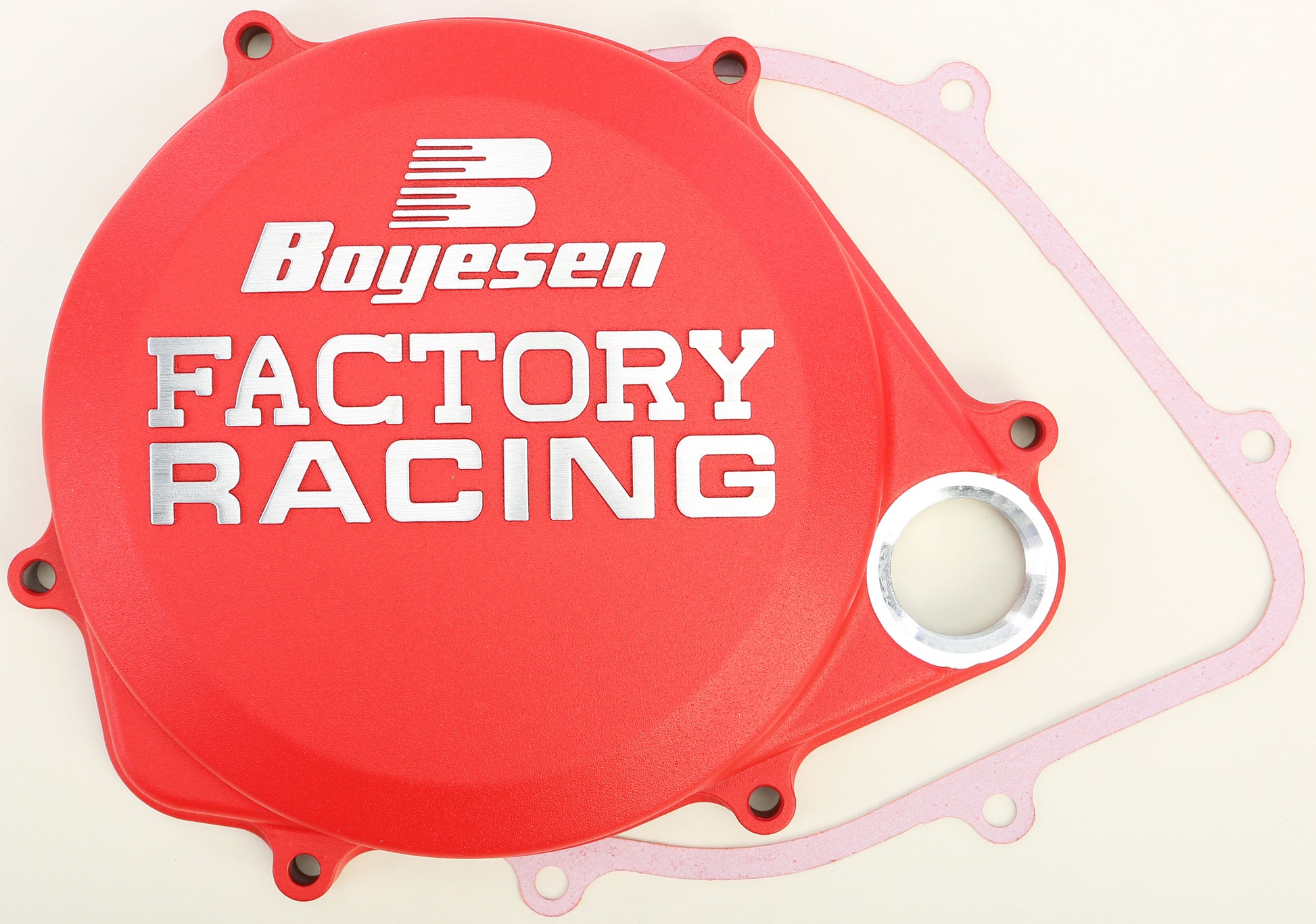 Factory Racing Clutch Cover Red