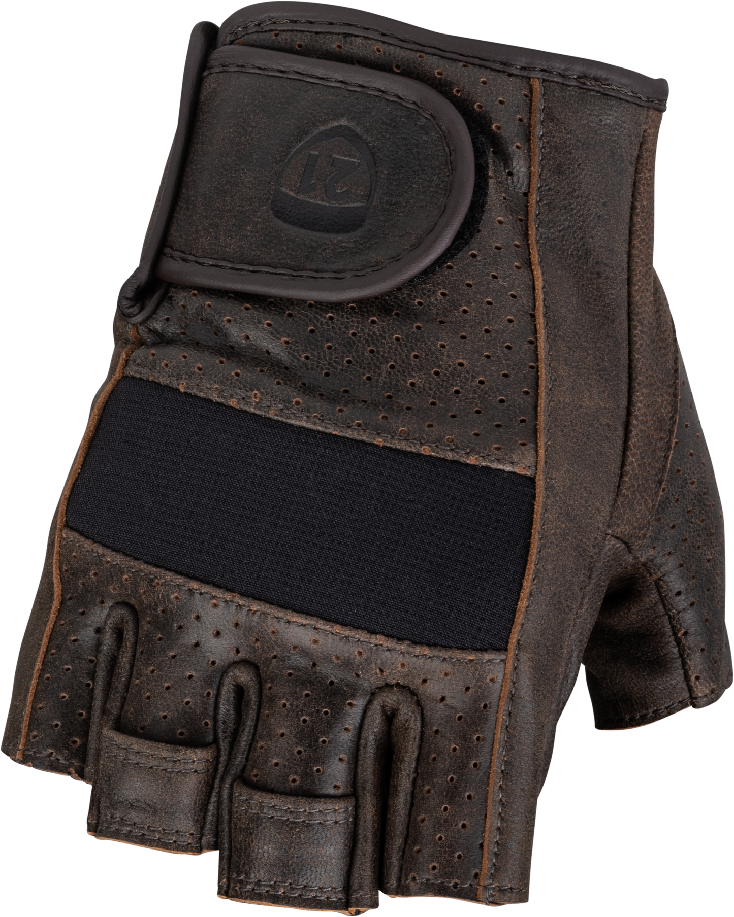 Half Jab Gloves Brown 4x