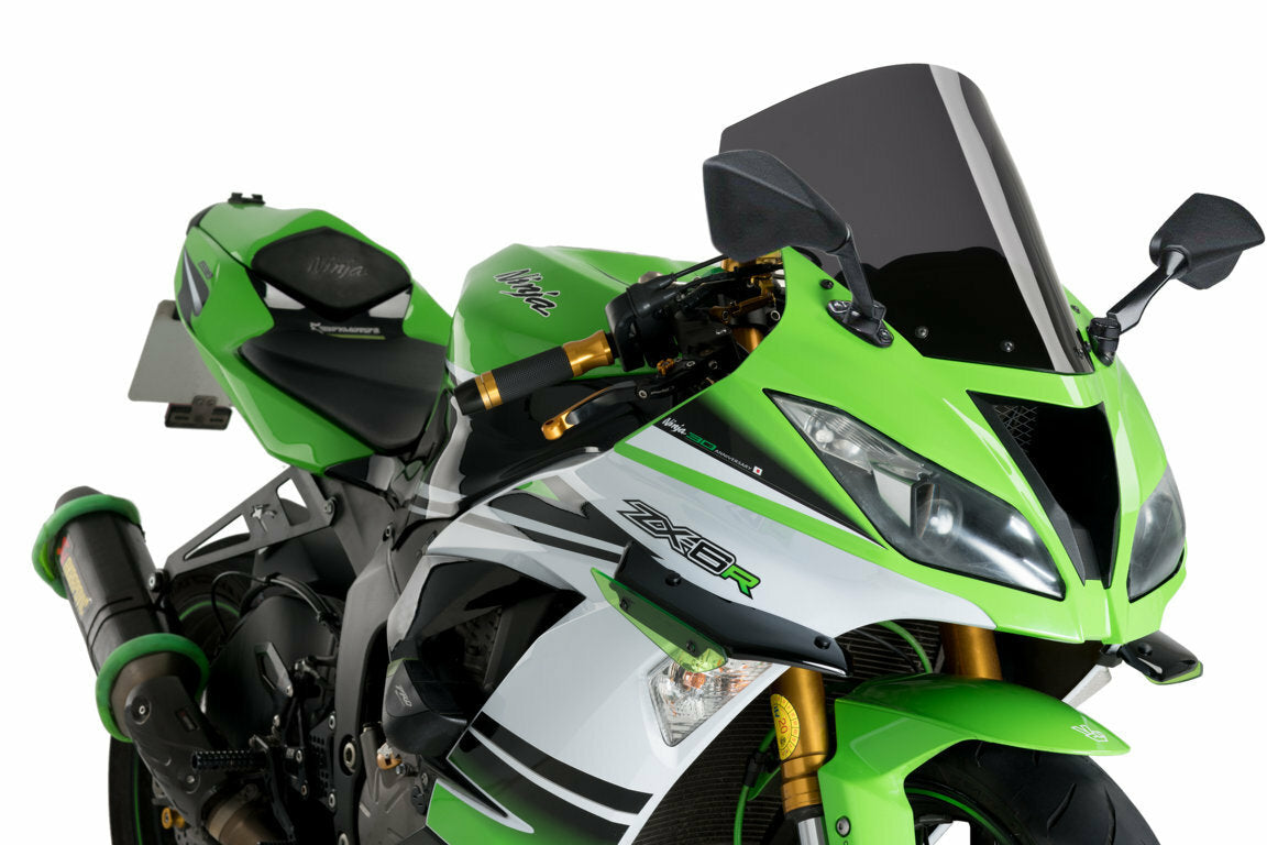 Windscreen R Racer Dark Smoke Kaw