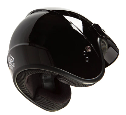 Youth Of 2y Open Face Helmet Black Ys