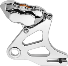 4 Pist Rear Caliper Kit Chrome St 18 Up