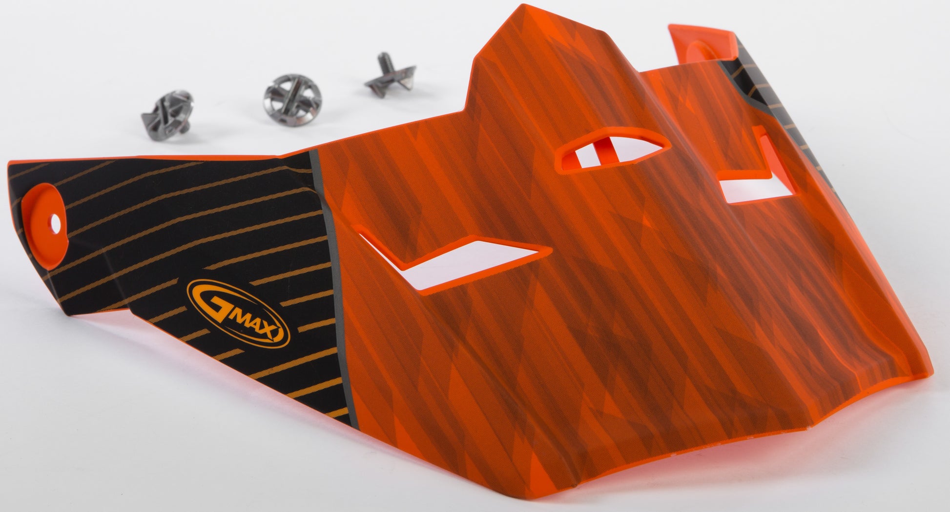 Visor W/Screws Colfax Mx 46 Matte Orange/Black Xs Sm