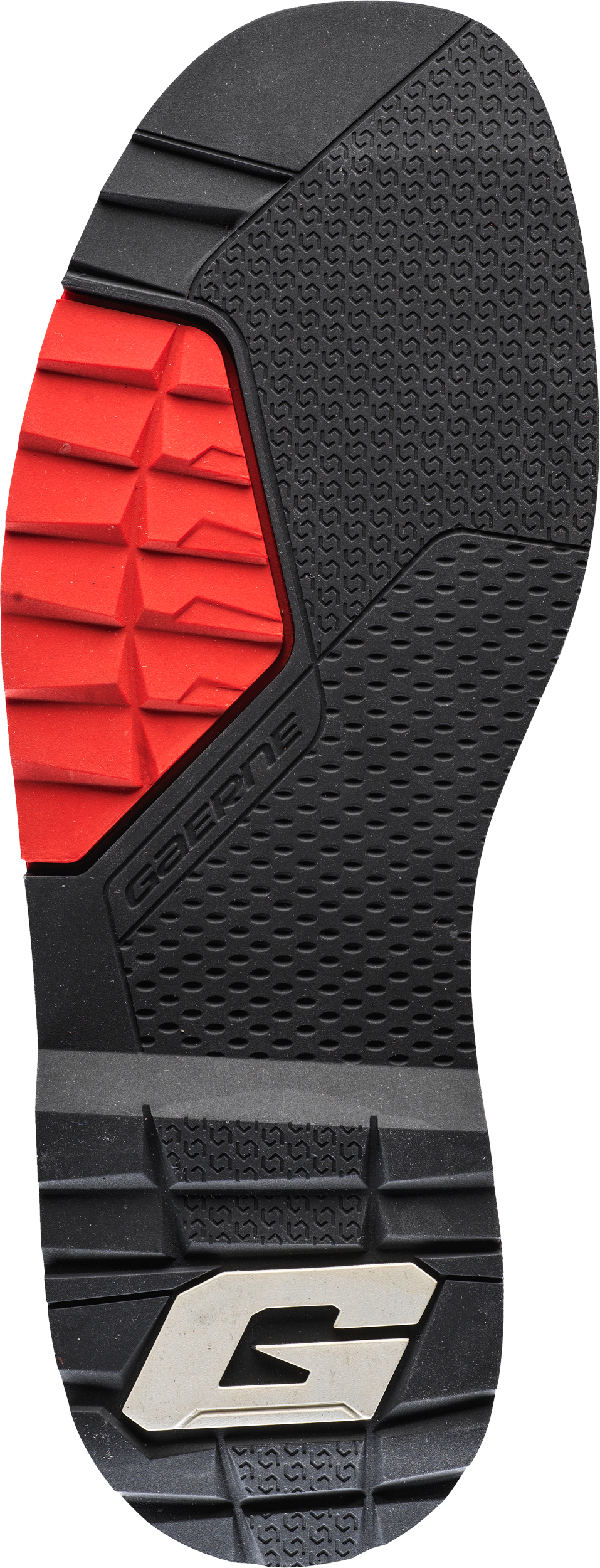 Sg 22 Boot Sole Pair Black/Red Sz 14