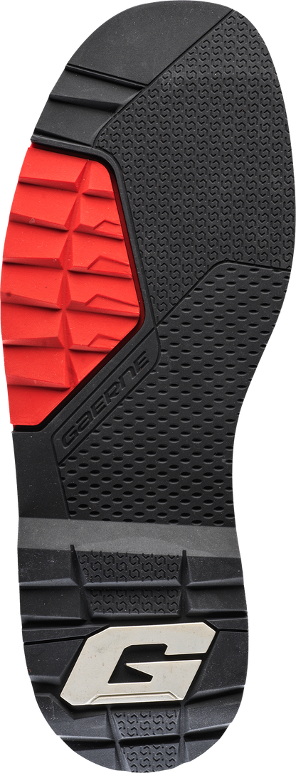 Sg 22 Boot Sole Pair Black/Red Sz 11