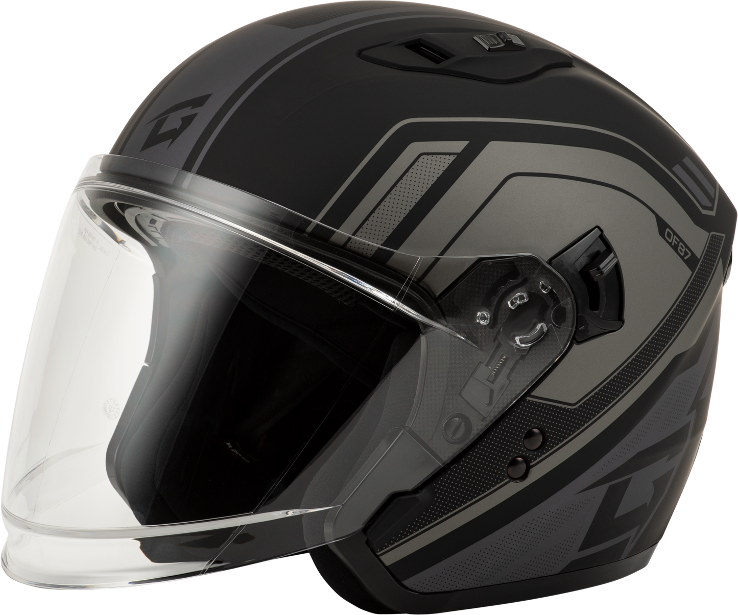 Of 87 Duke Helmet Matte Black/Grey 3x