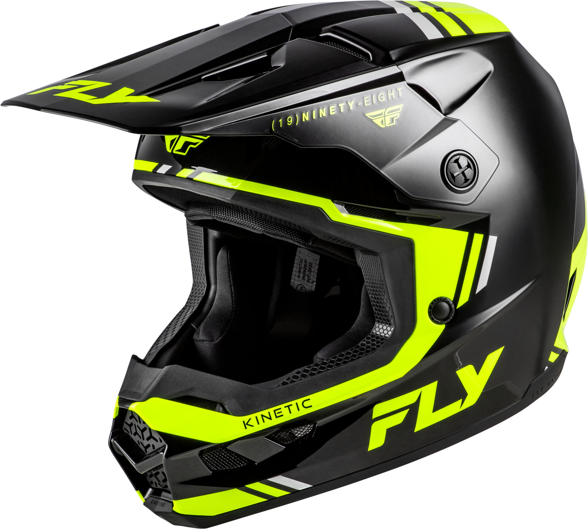 Kinetic Verdict Helmet Black/Hi Vis/Grey Xl