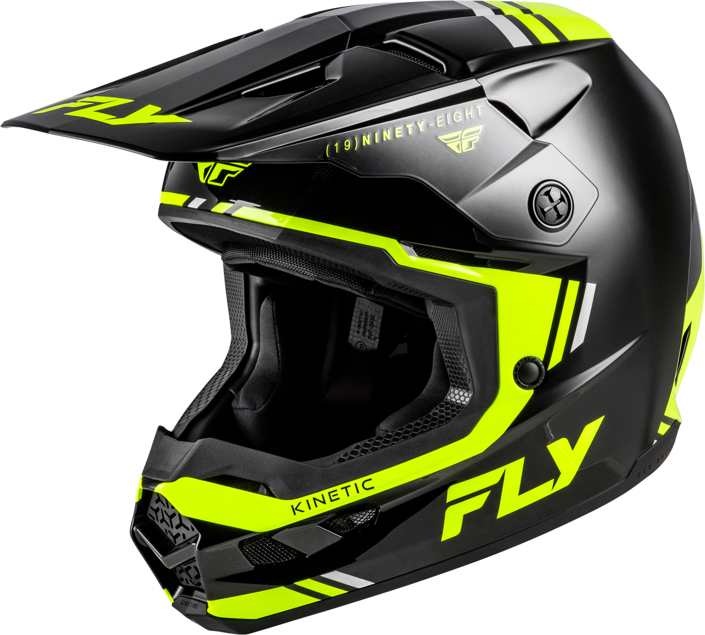 Kinetic Verdict Helmet Black/Hi Vis/Grey Sm