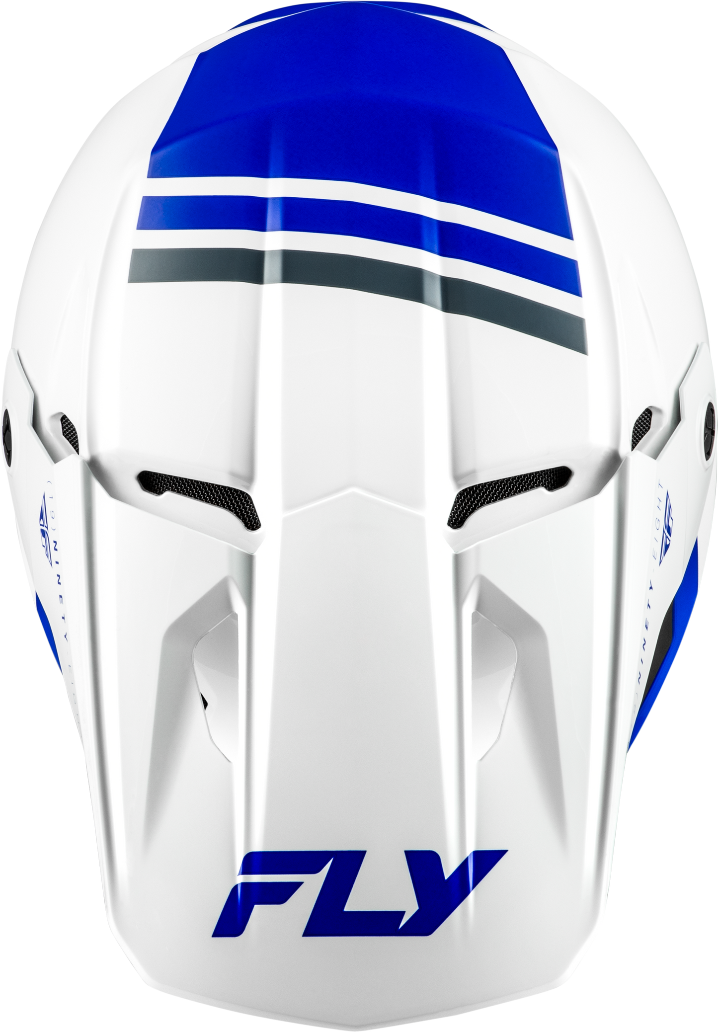 Kinetic Verdict Helmet White/Blue/Grey Md