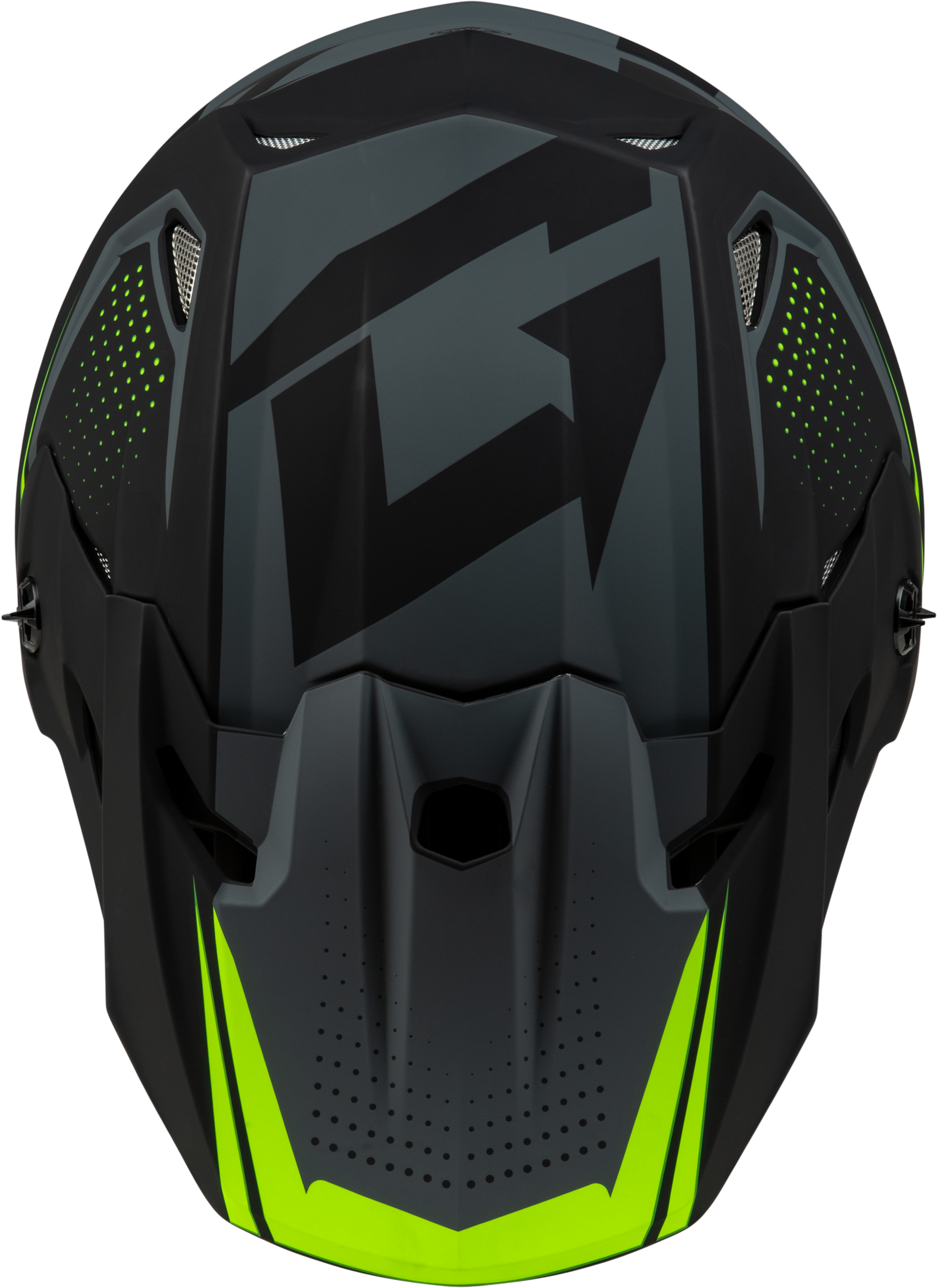 Mx 96 502 Helmet Matte Grey/Hi Viz Xs