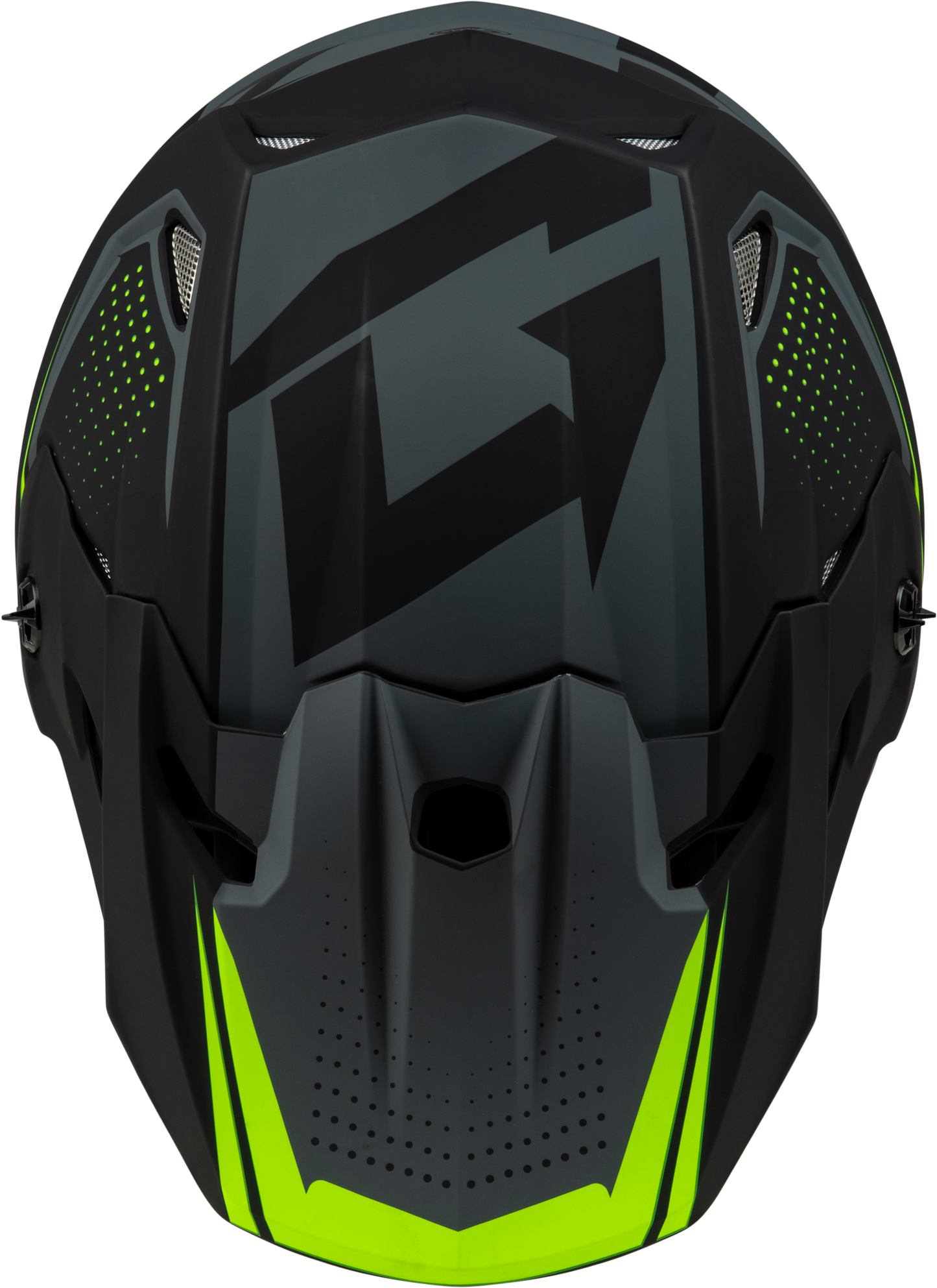 Mx 96 502 Helmet Matte Grey/Hi Viz Md