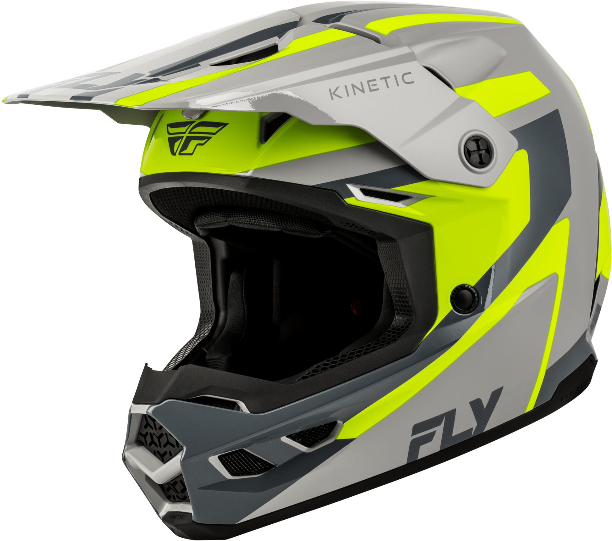 Kinetic Sync Helmet Grey/Hi Vis Xs